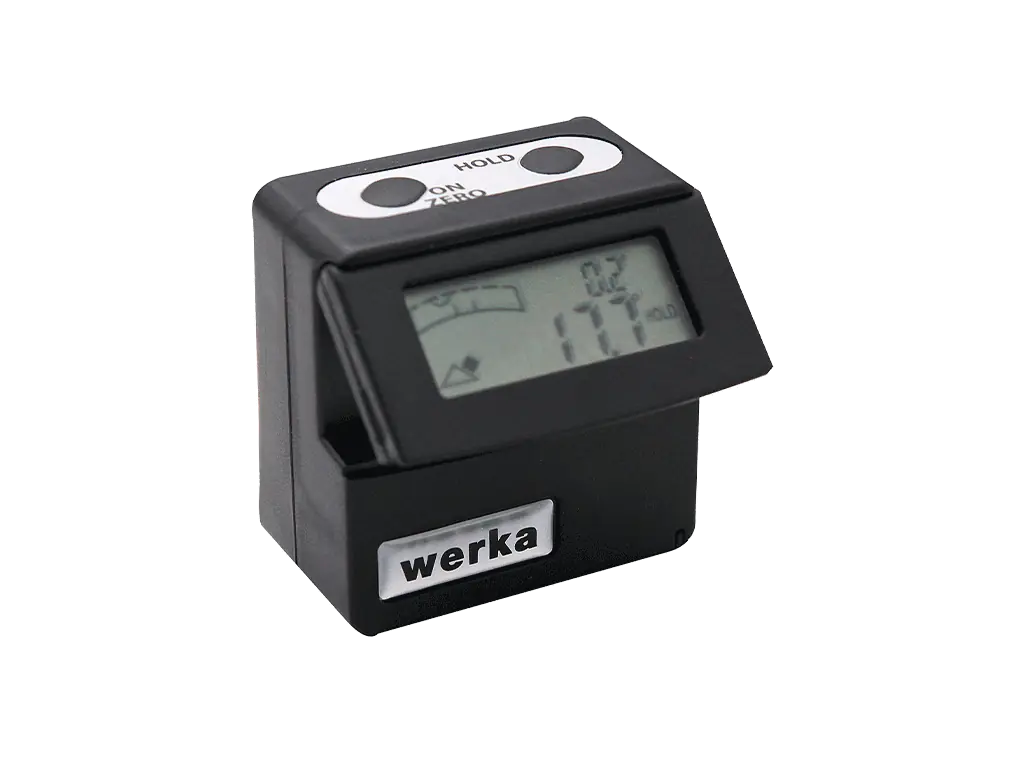 DİJİTAL TERAZİ VE AÇI ÖLÇER ±180°/0.1° WERKA