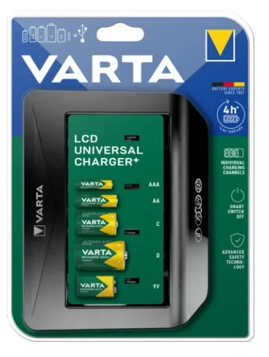 Varta Universal Pil Şarj Cihazı Lcd Multi Universal Charger Eu Boş 57688101401