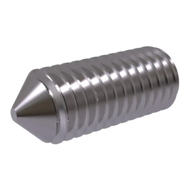 M6X20 INOX SİVRİ SETİSKUR DIN914 A2-304
