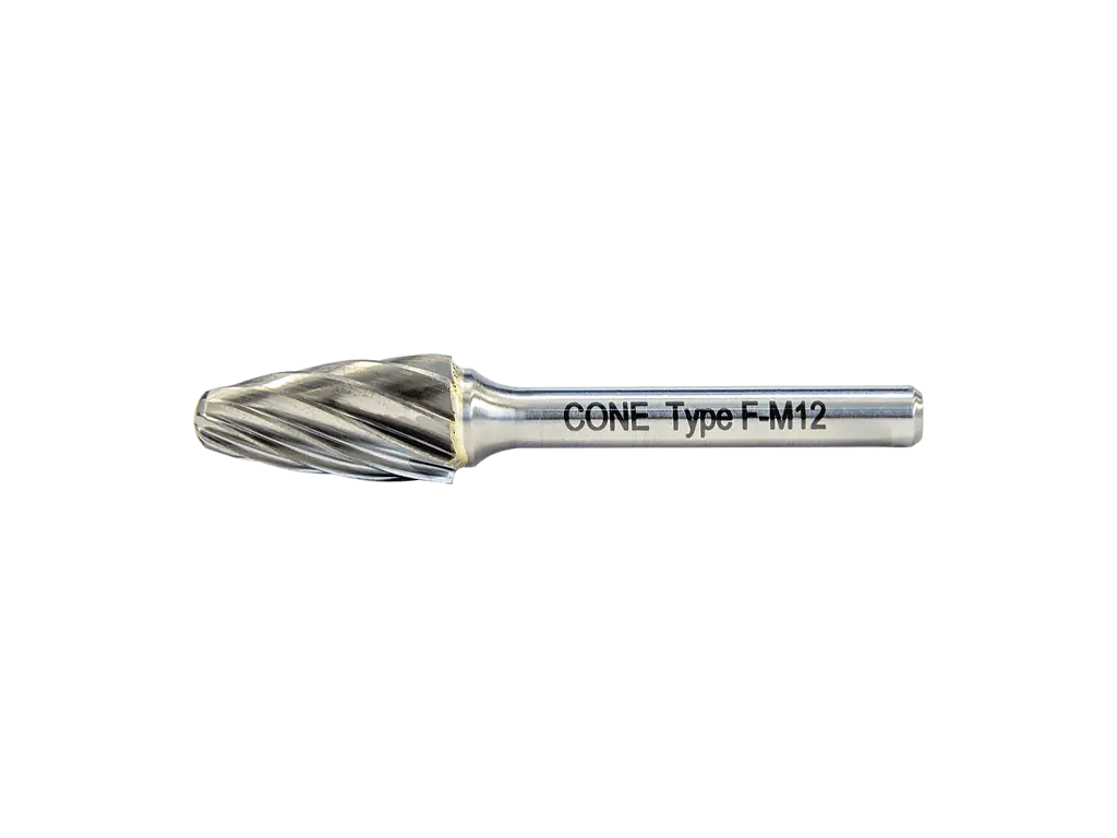 Cone F12X25X6Mm F Tipi Demir Dışı Kalıpçı Freze