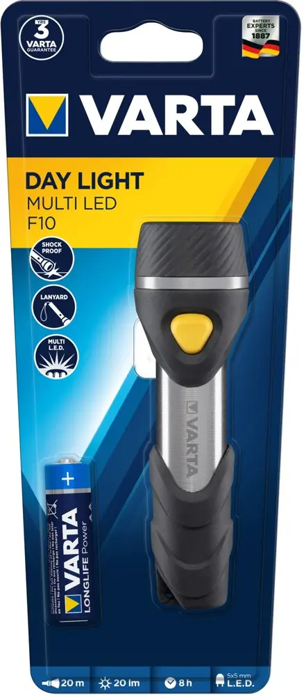 Varta Multi Led F10 El Feneri Pilli Lıght Day 16631101421