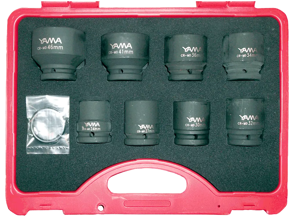Yama 3/4" 10Parça Havalı Lokma Takımı Yahltk34
