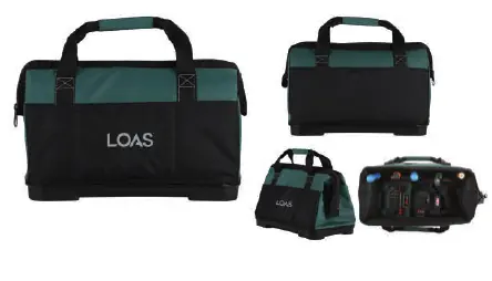 Loas LSTCT17-PT Plastik Tabanlı Alet Taşıma Çantası