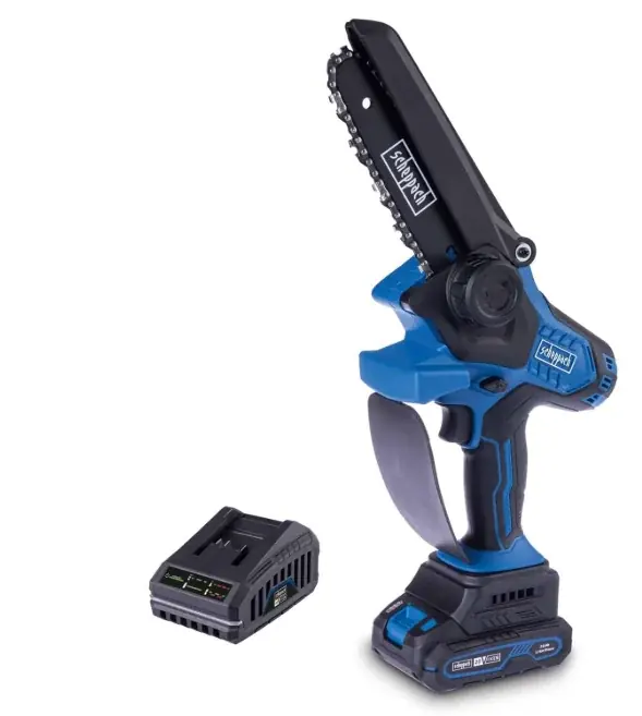 Scheppach BC-PS150-X-SET S 20V 2Ah Akülü Dal Budama Testeresi (Tek Akü ve Şarj Cihazı Dahil)