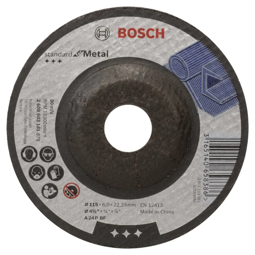 115X6,0 MM STANDARD FOR METAL BOSCH