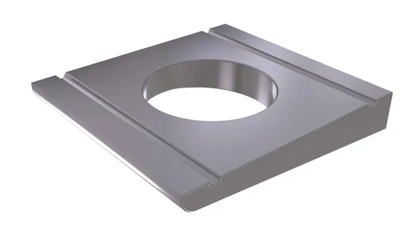 M16 INOX U RONDELA DIN434 A2-304