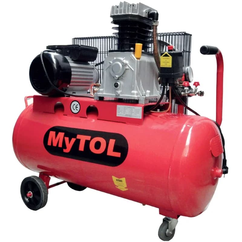 MyTol BH65-100 100 Litre Kompresör 