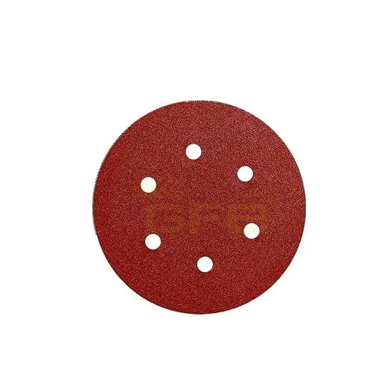 150 MM CIRTLI DİSK ZIMPARA 6 DELİKLİ 40 KUM GFB
