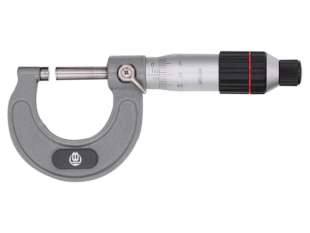 MekanikDış Çap Mikrometresi 50-75x0.01mm WERKA