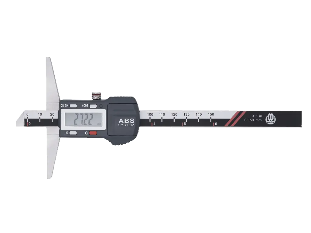 Werka 2222-200 ABS Dijital Derinlik Kumpası 200x0.01mm 