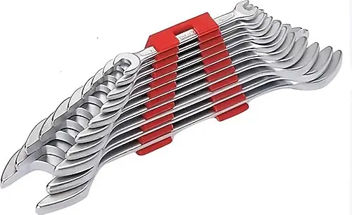 12'Lİ ÇATAL İKİ AĞIZ ANAHTAR TAKIMI KISA BOY 0100002112