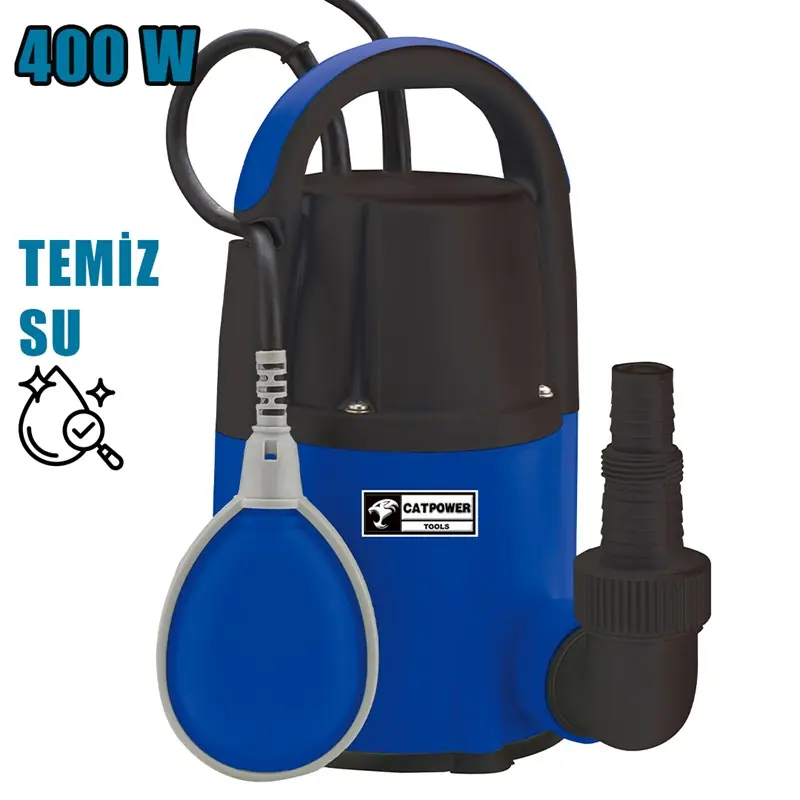 Catpower 671 Dalgıç Pompa Temiz Su 400Watt 7Ton
