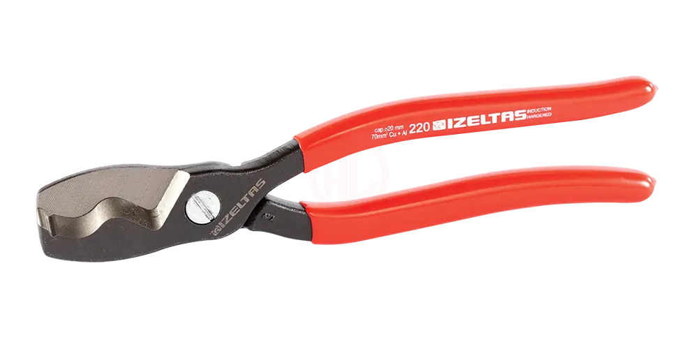 İzeltaş 220 Mm Çift Ağızlı Kablo Kesici 3720160220