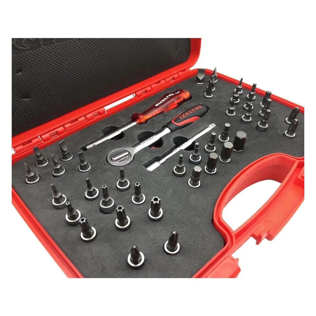 42'LI BİTS UÇLU LOKMA TAKIMI 1/4" İZELTAŞ