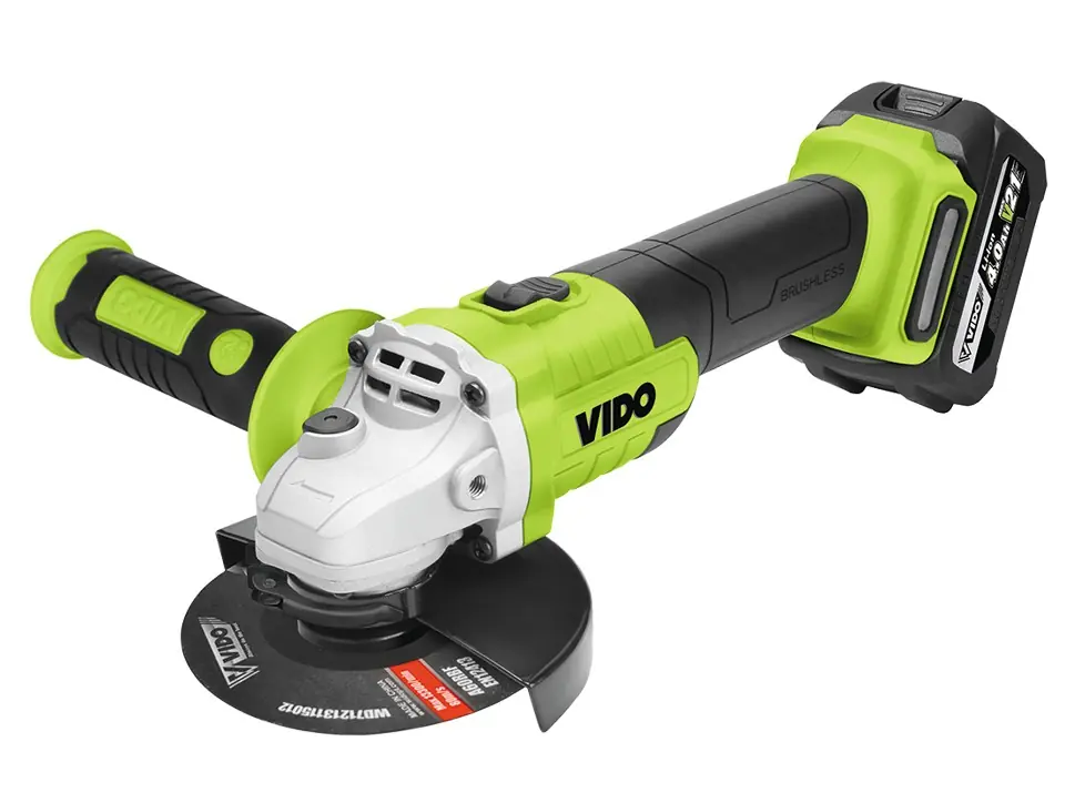 Vido 21V 115MM KÖMÜRSÜZ AKÜLÜ AVUÇ TAŞLAMA WD040520210