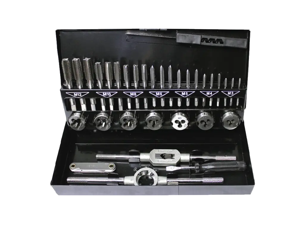 33 PARÇA M3-M12 KLAVUZ PAFTA SETİ CONE