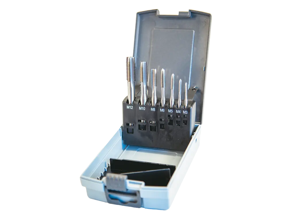 7PARÇA M3-12 DIN371 DÜZ KLAVUZ TAKIMI MAIER