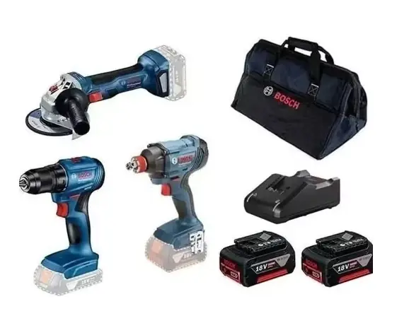 GWS 180-LI + GSR 18V-50 BOSCH 0615990M47