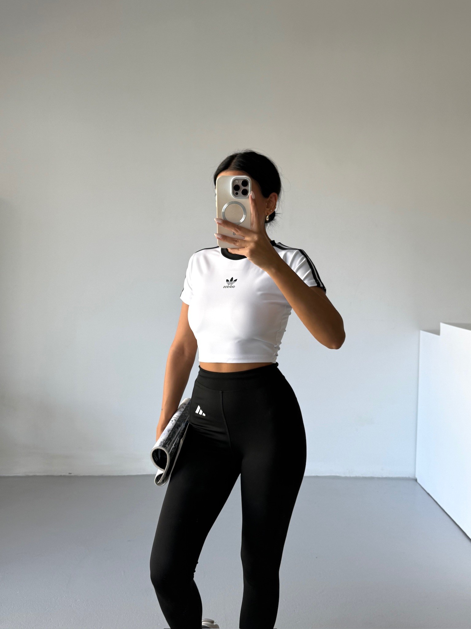 Ads Crop Tayt Takım 