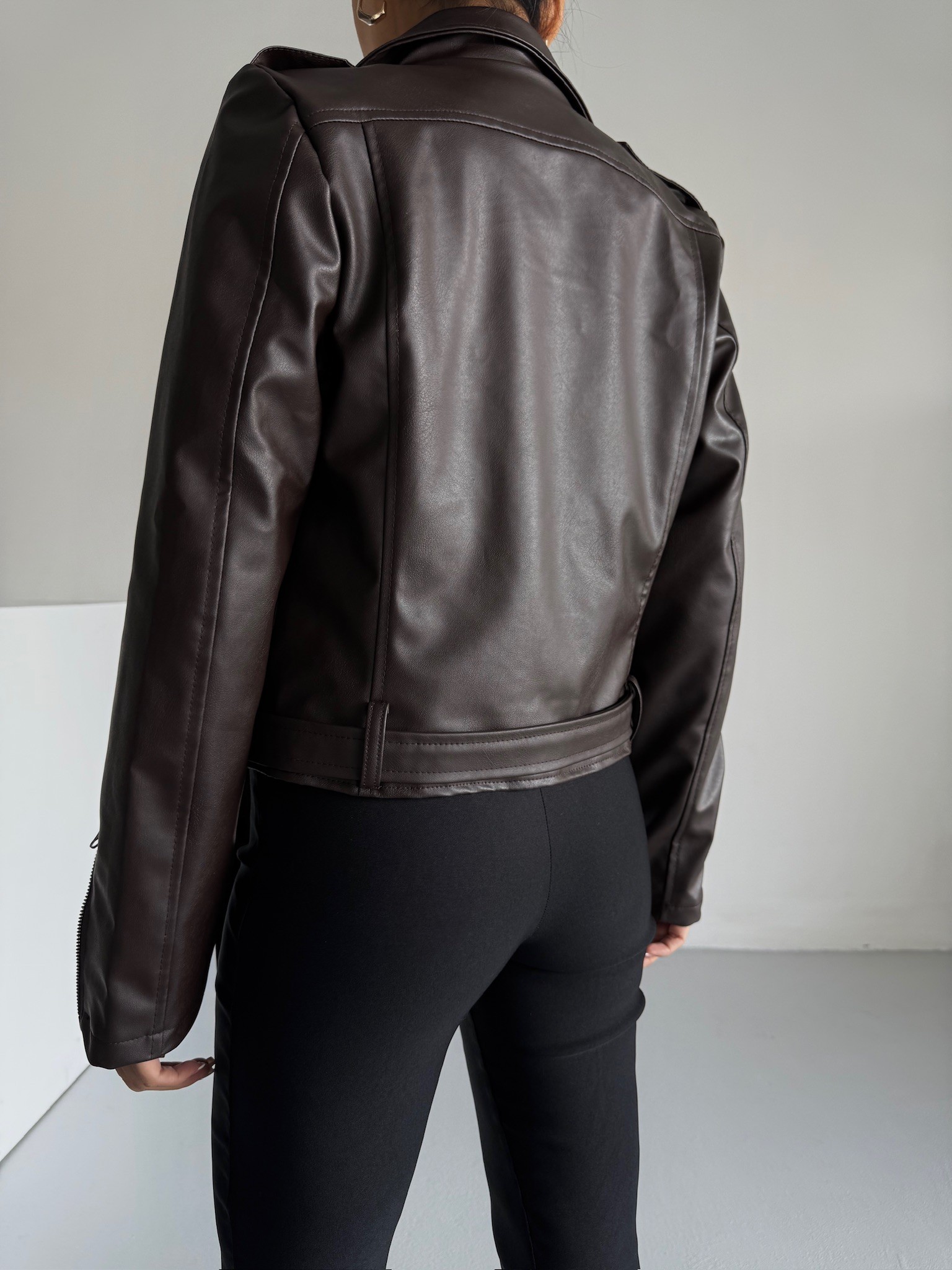 Biker Deri Ceket