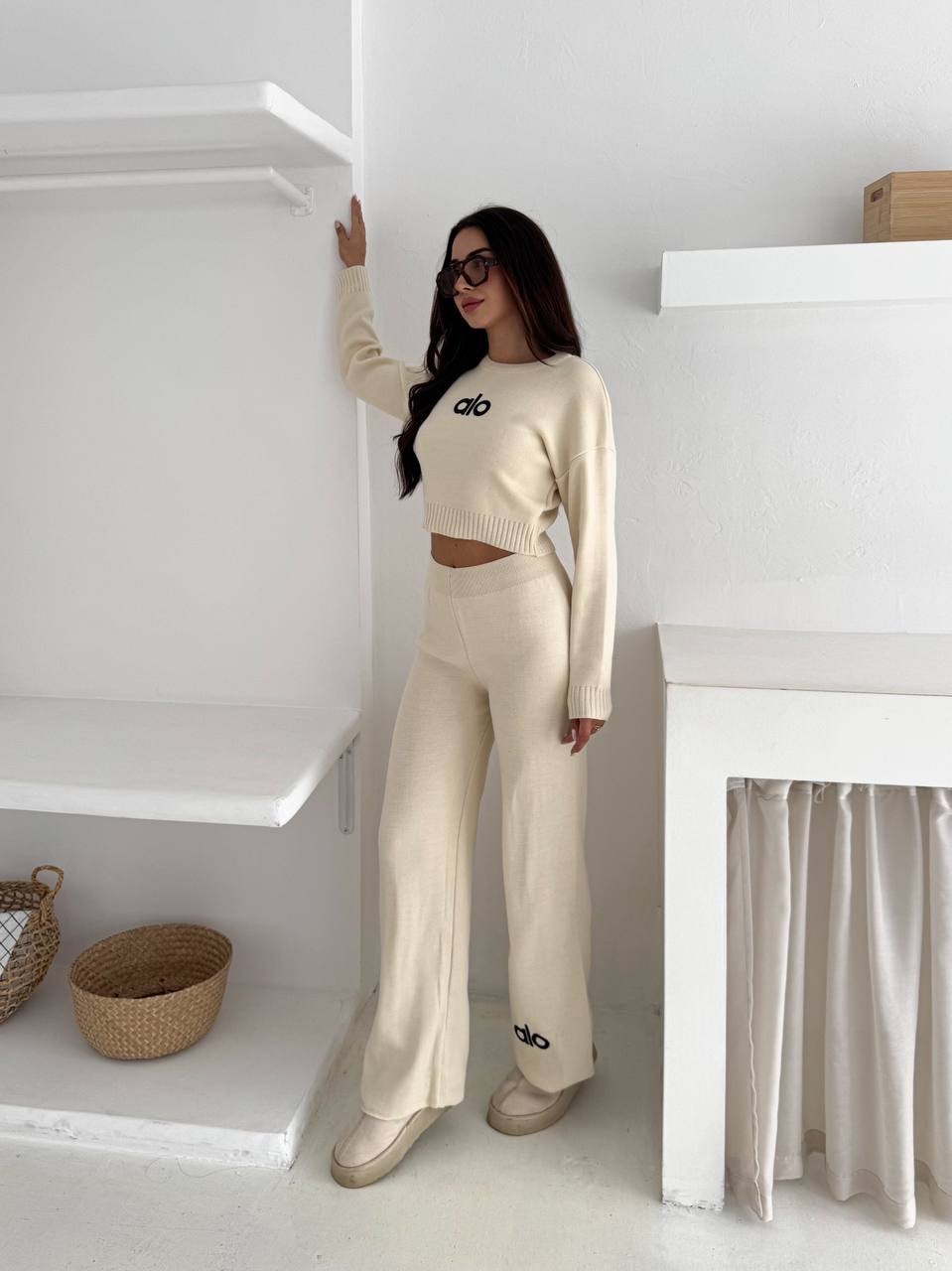 Nakışlı Triko Takım 