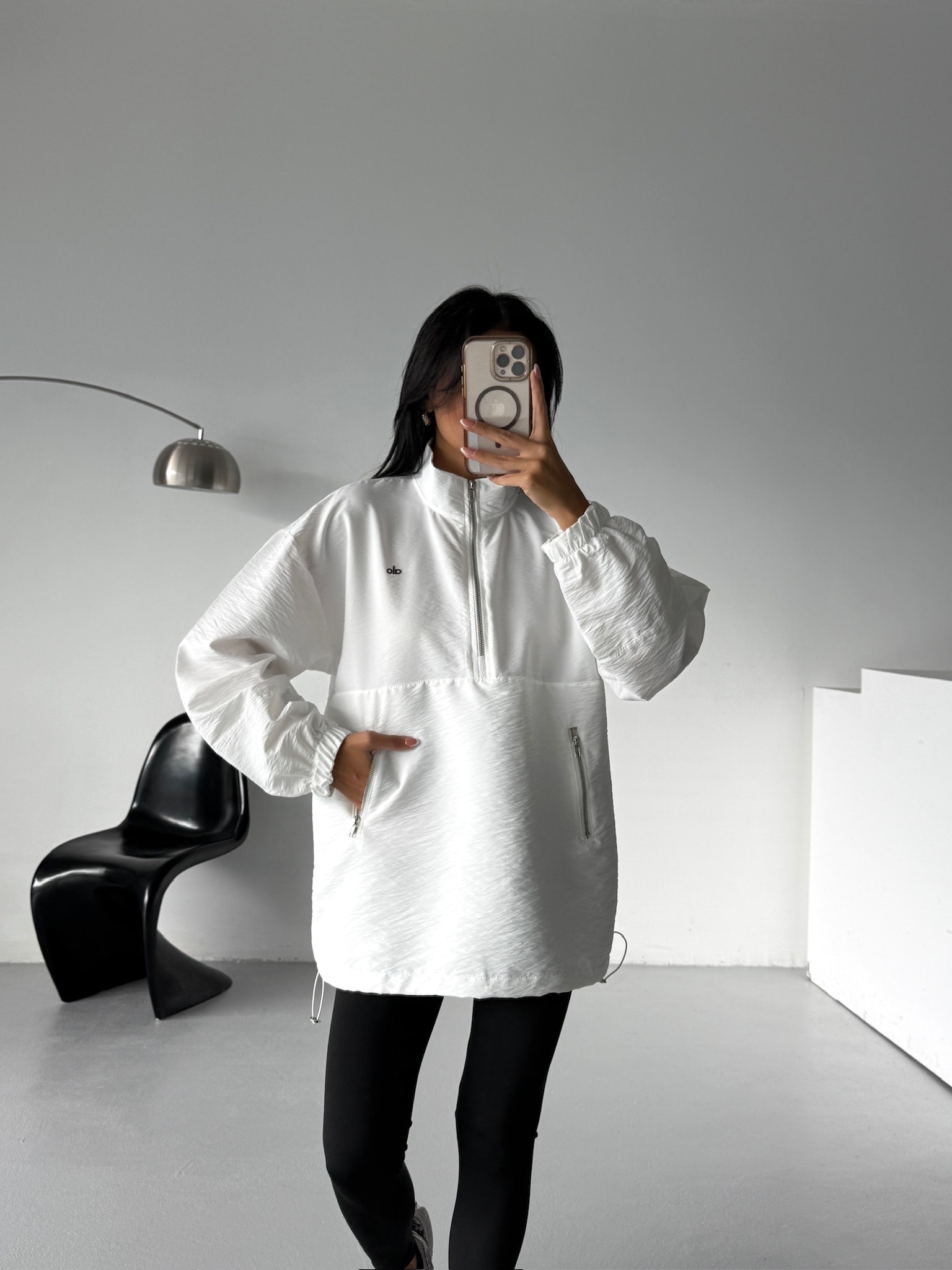 Alo Oversize Yağmurluk Tayt Takım 