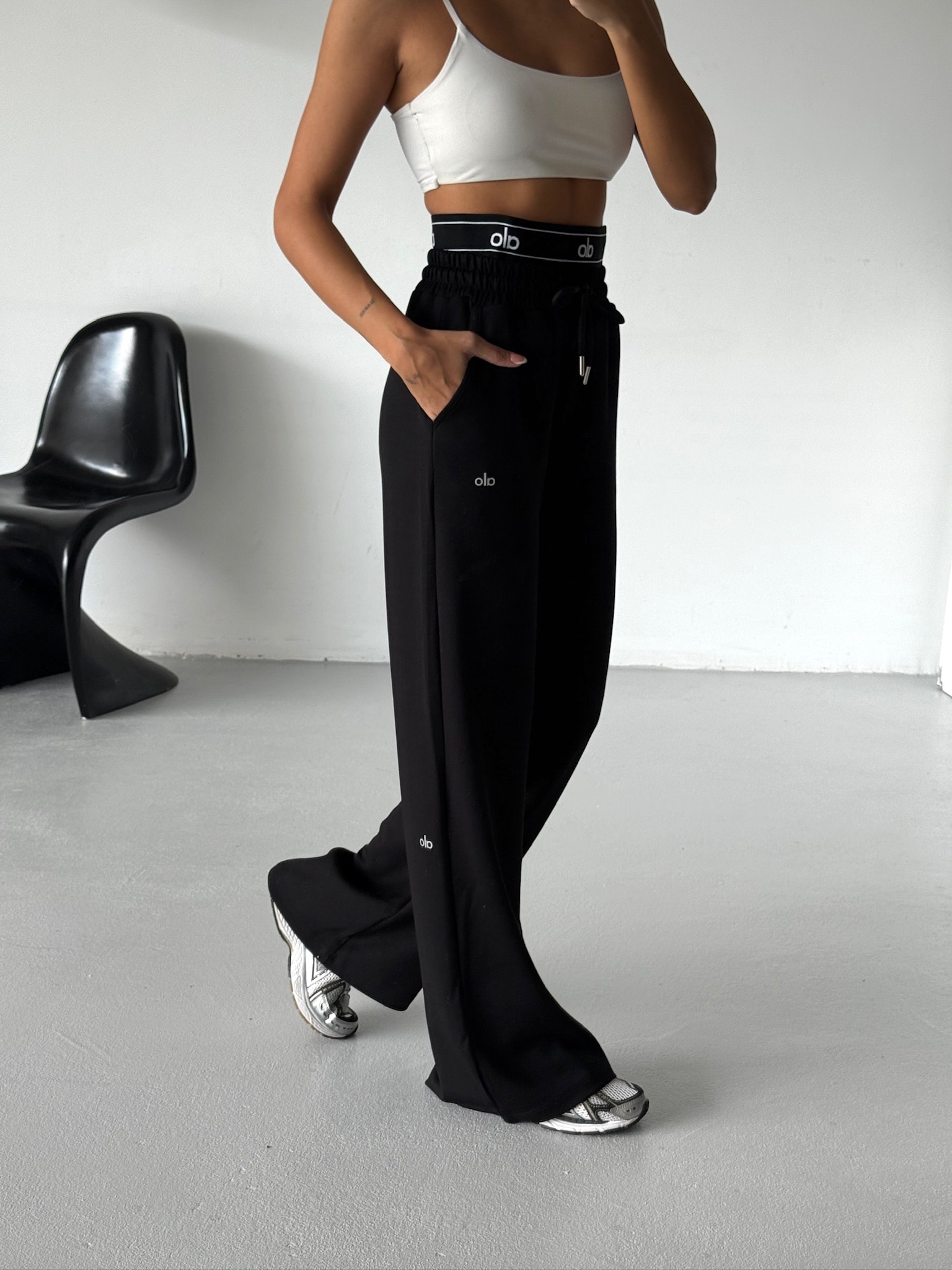 Bel Lastikli Palazzo Eşofman