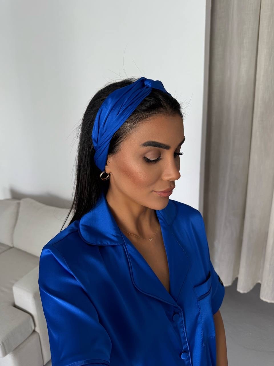 Saten Gecelik Takım 