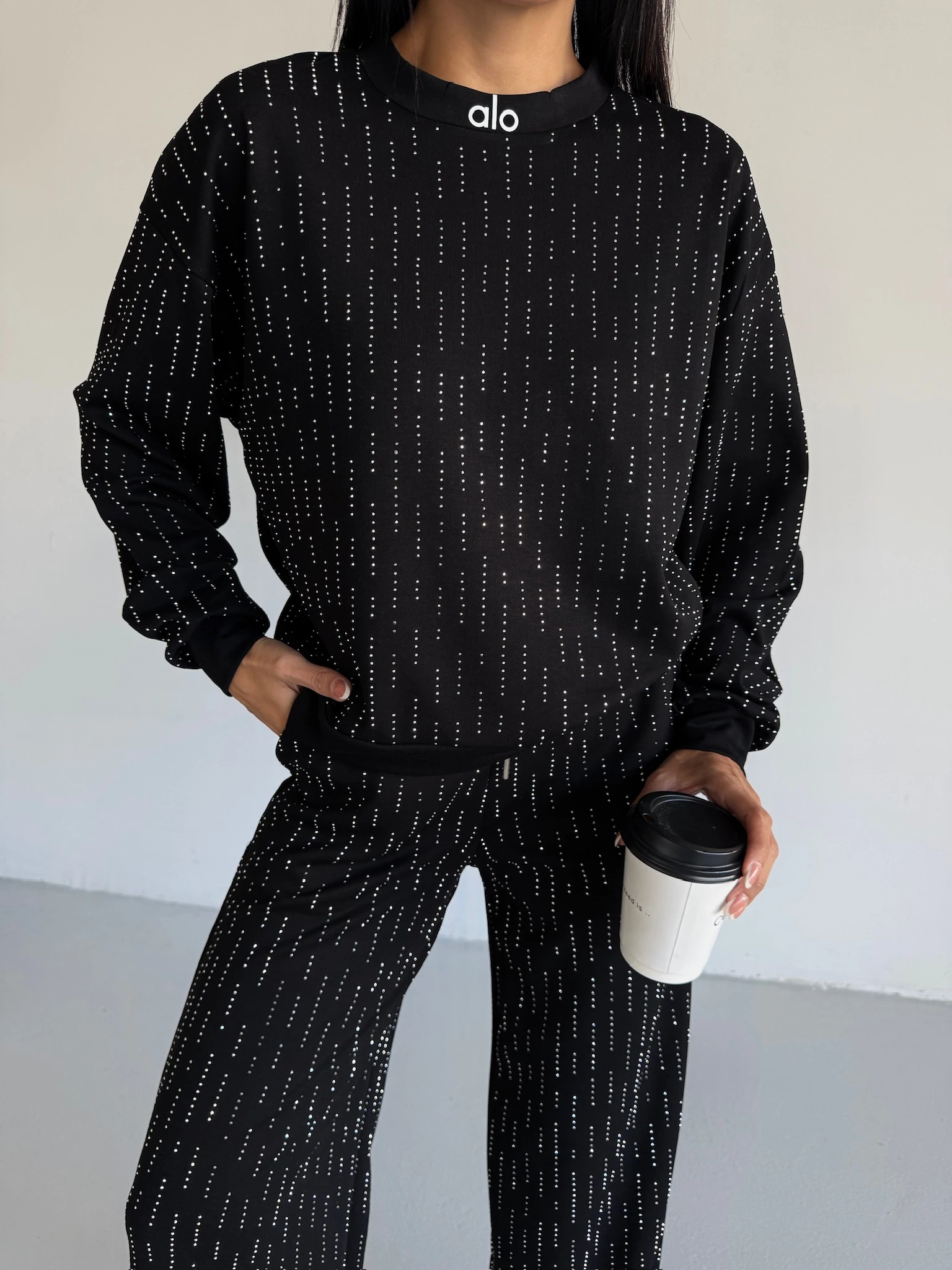 Taşlı Eşofman Takım 