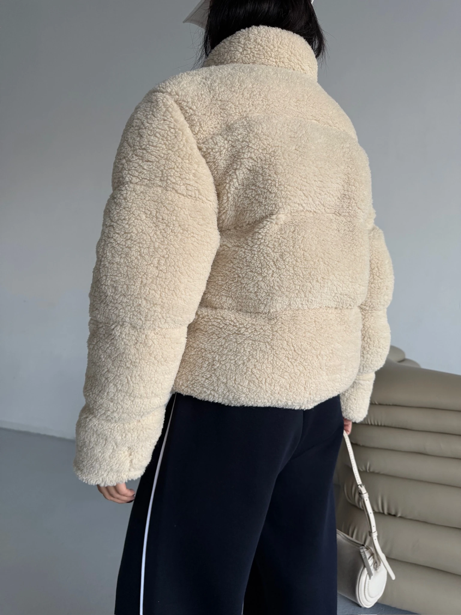 Astarlı Kuzu Şişme Mont