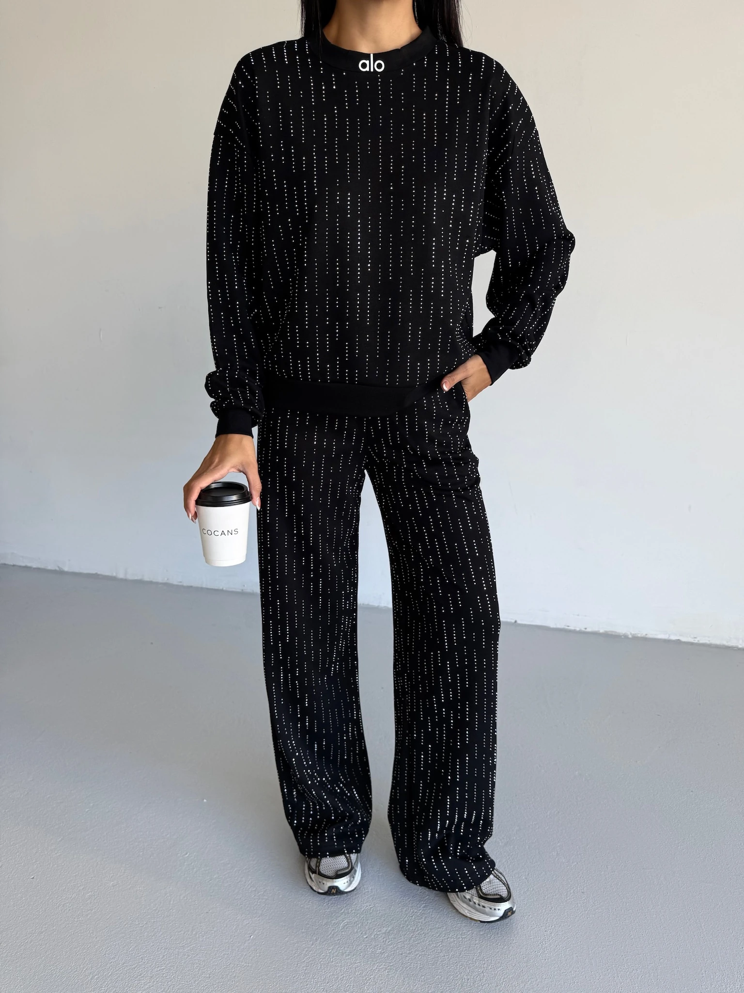 Taşlı Eşofman Takım 