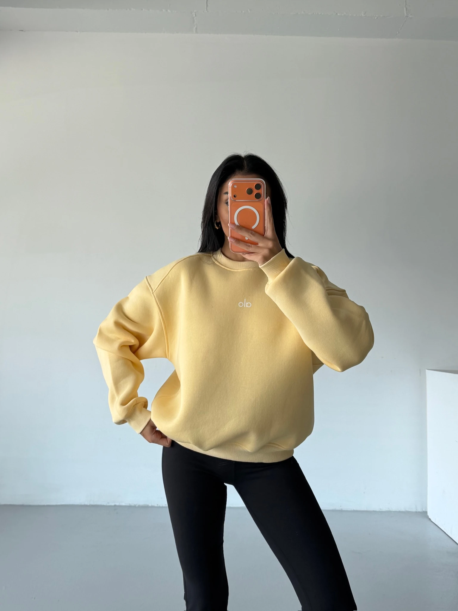 İçi Polarlı Sweatshirt
