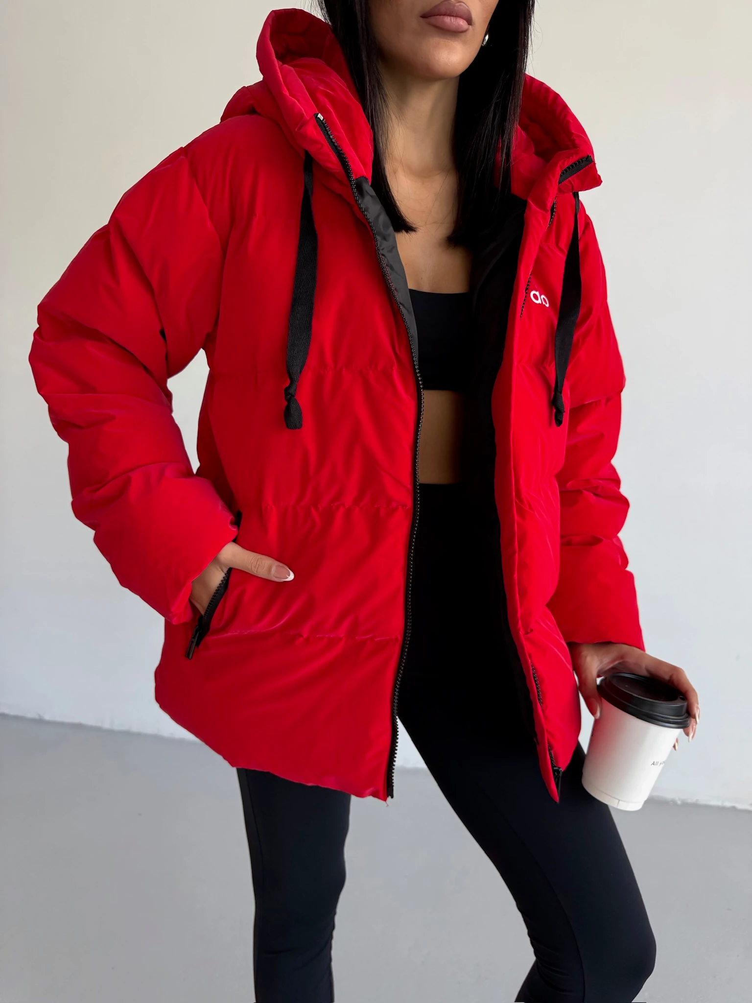 Megan Oversize Şişme Mont