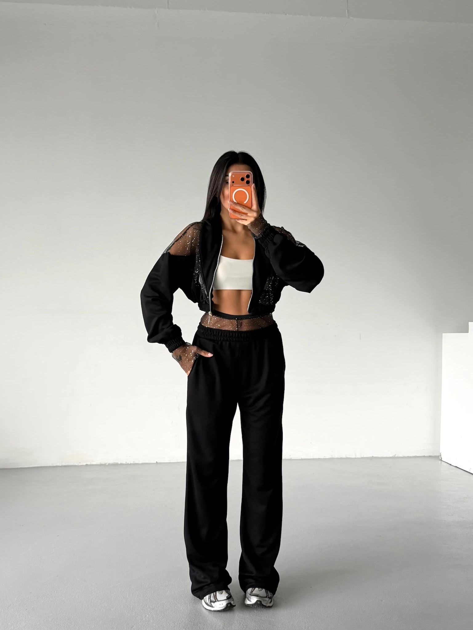 Tüllü Eşofman Takım 