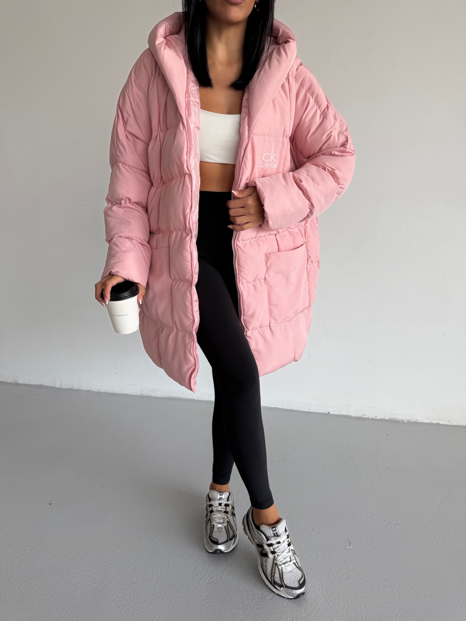 Premium Oversize Yarasa Şişme Mont