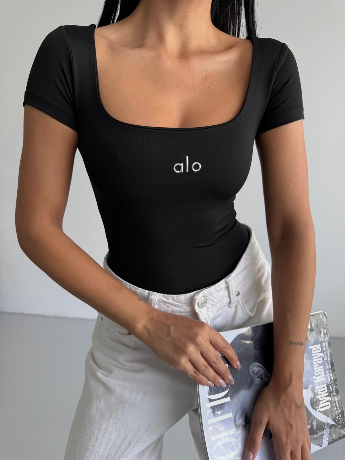 Kare Yaka Alo Bodysuit