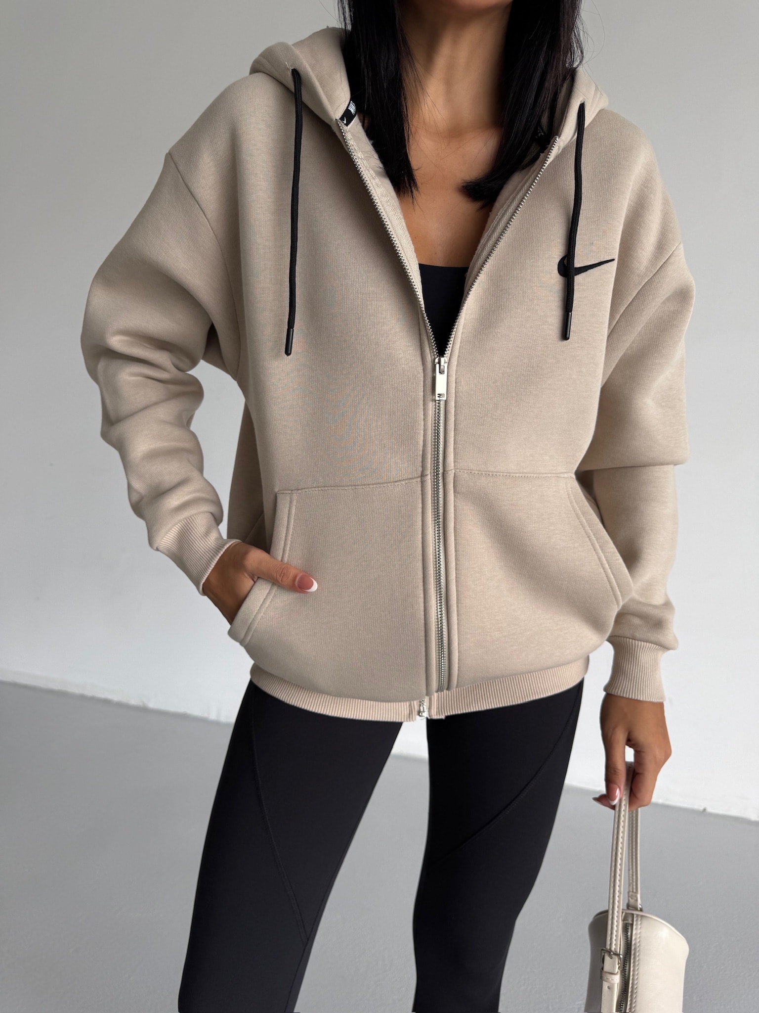 Logo Nakış İçi Polarlı Hırka