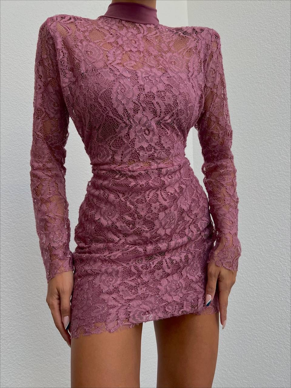 Lace Lined Dress