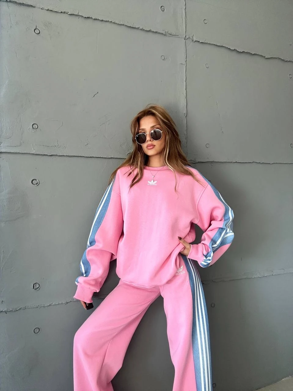 Pink Ads Oversize Eşofman Takım 