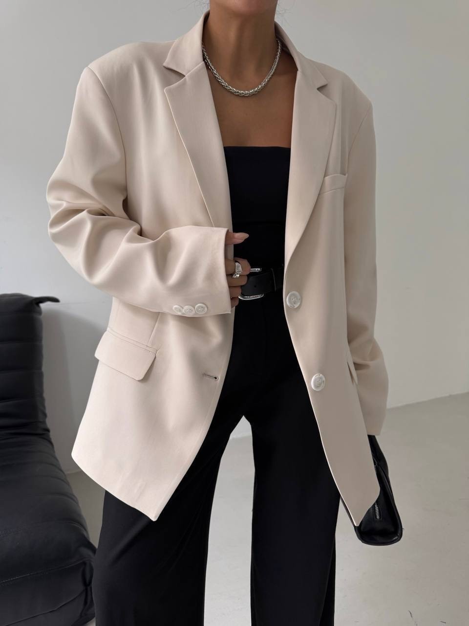 Basic Oversize Ceket