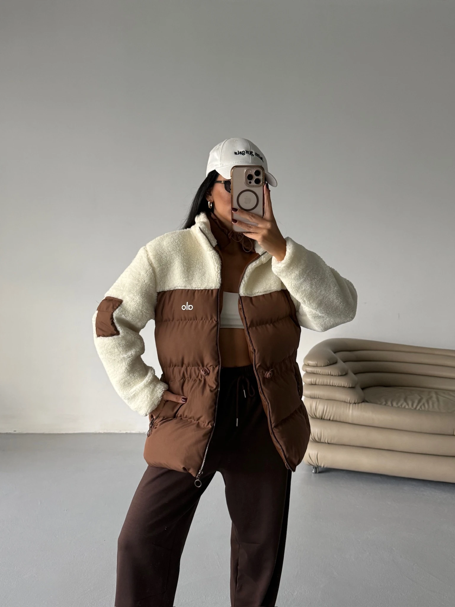 Bel Lastikli Peluş Mont