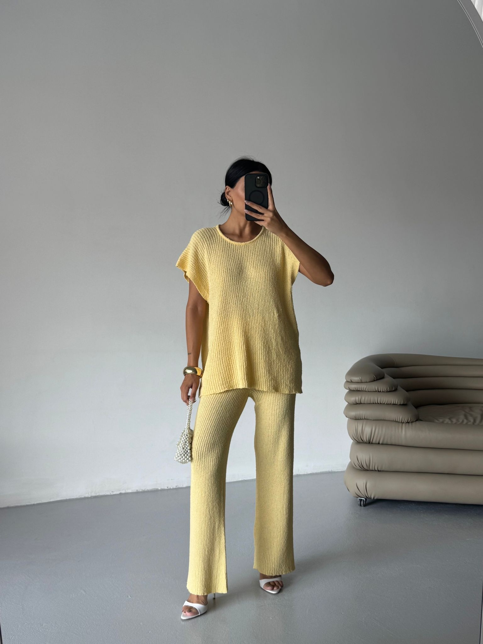 Pastel Triko Takım 