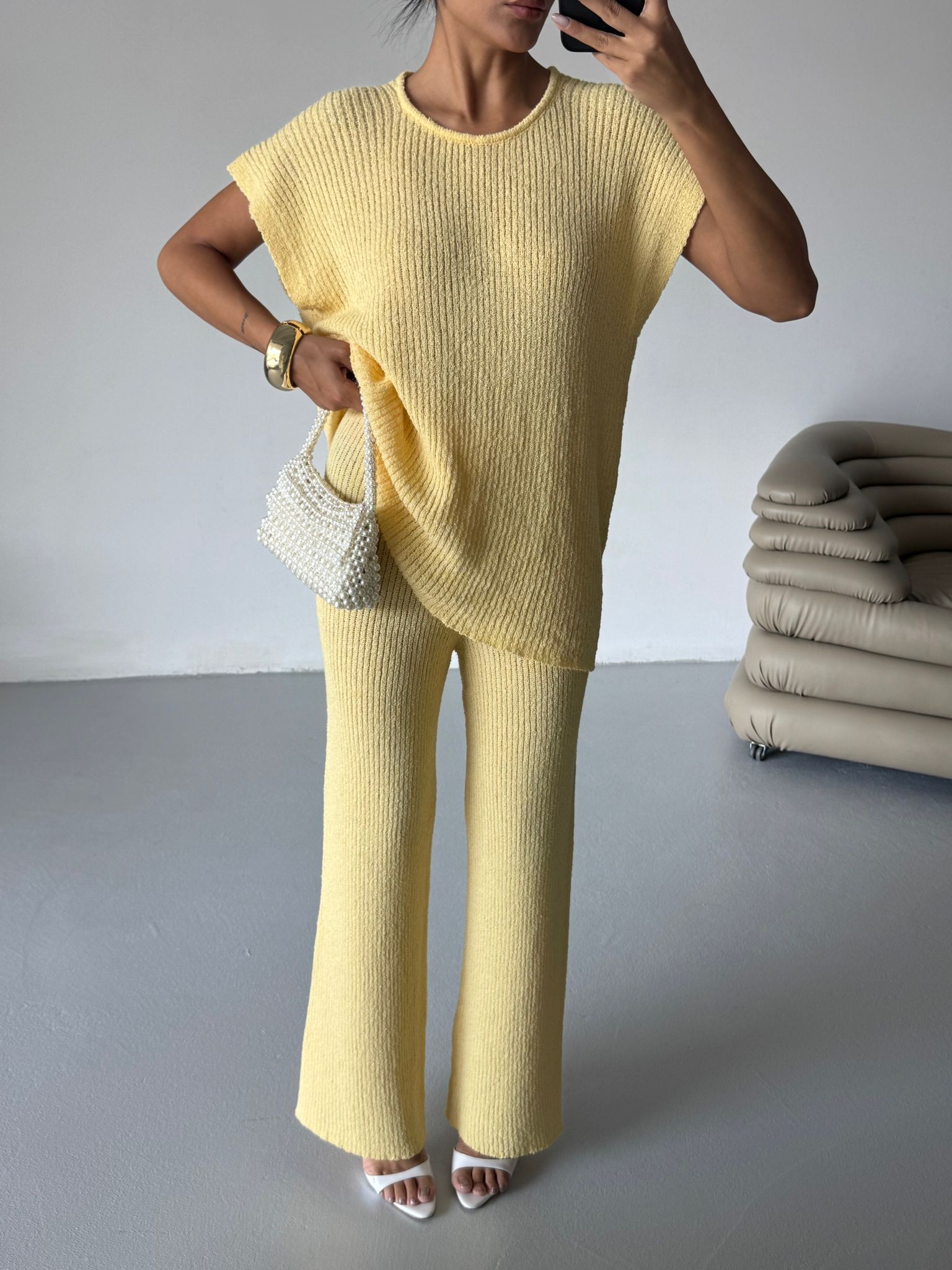 Pastel Triko Takım 