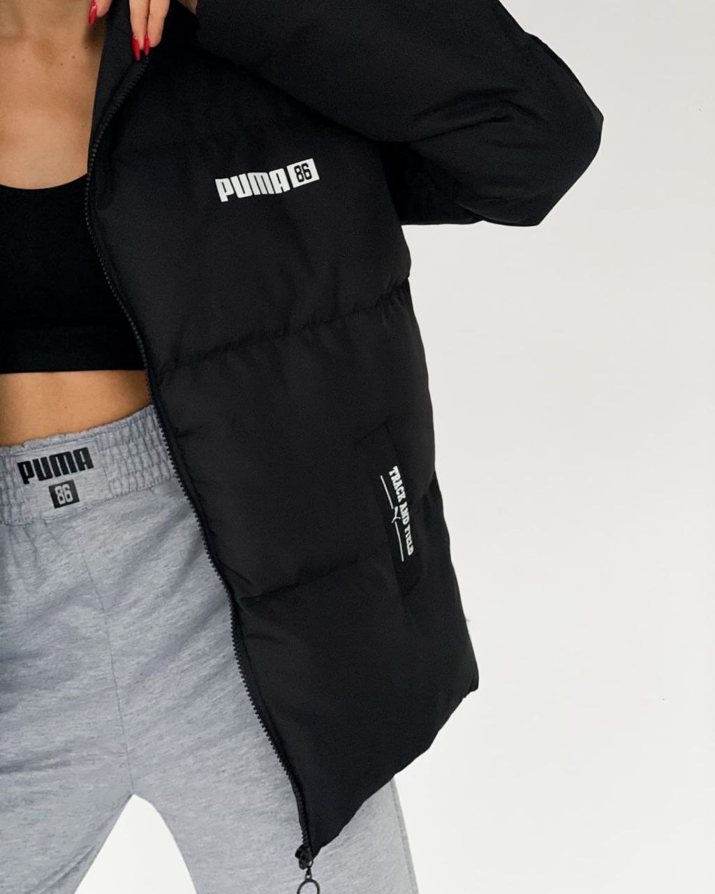 Track Oversize Puffer Mont