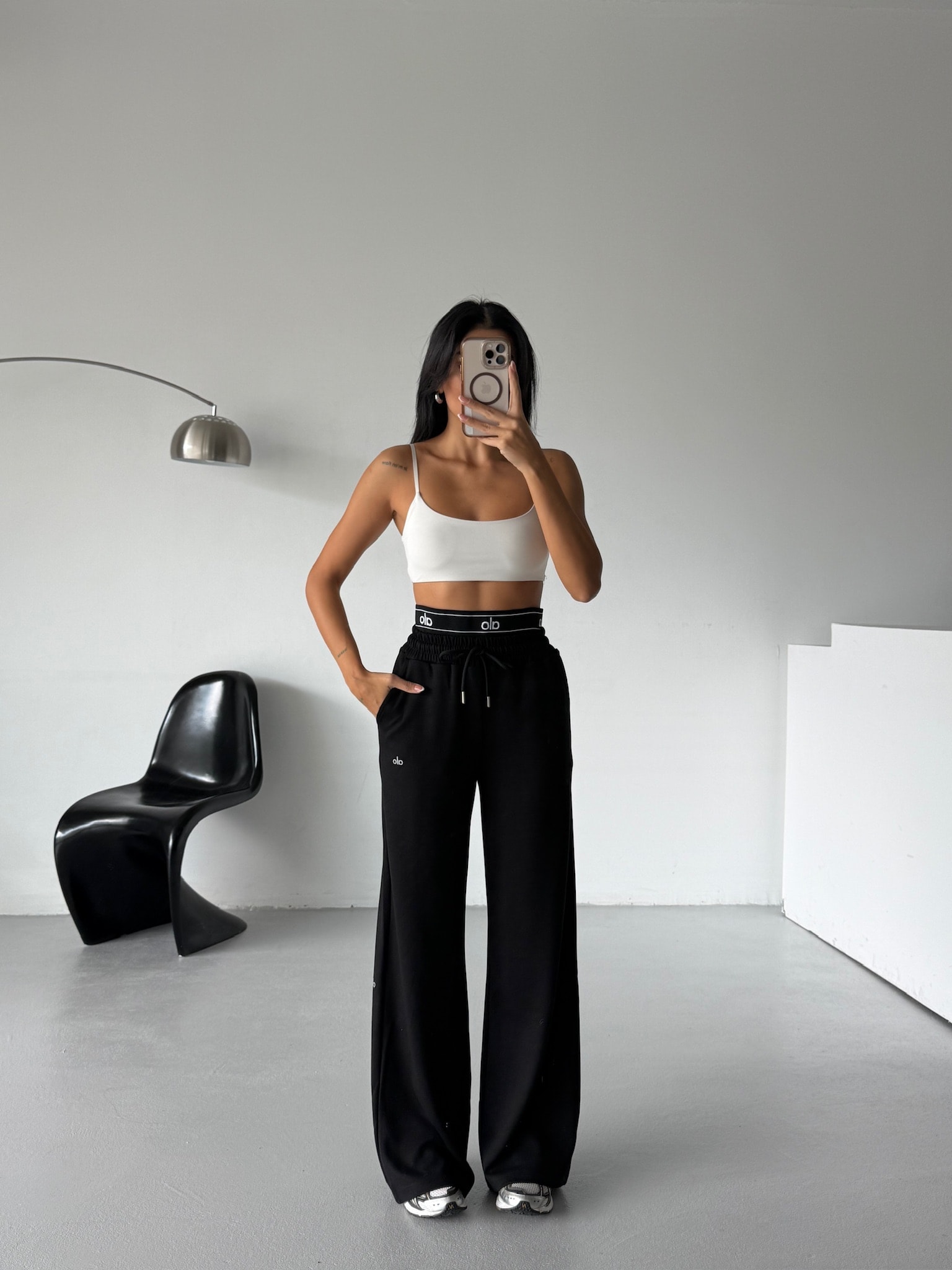 Bel Lastikli Palazzo Eşofman