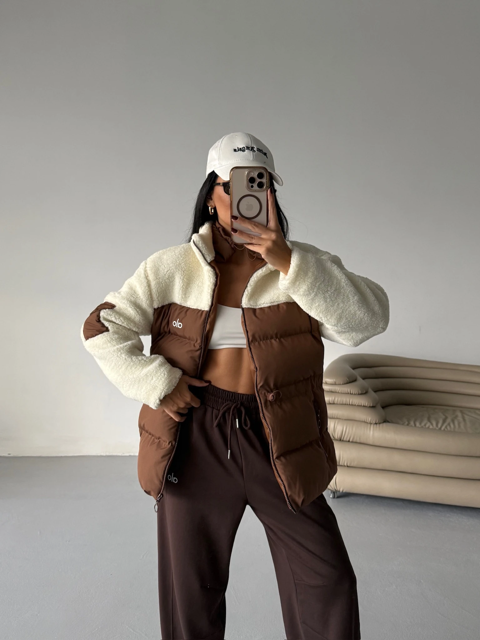 Bel Lastikli Peluş Mont