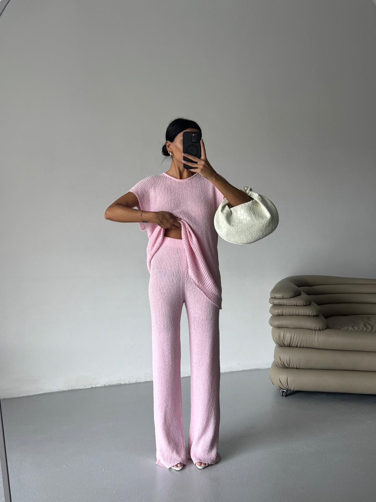 Pastel Triko Takım 