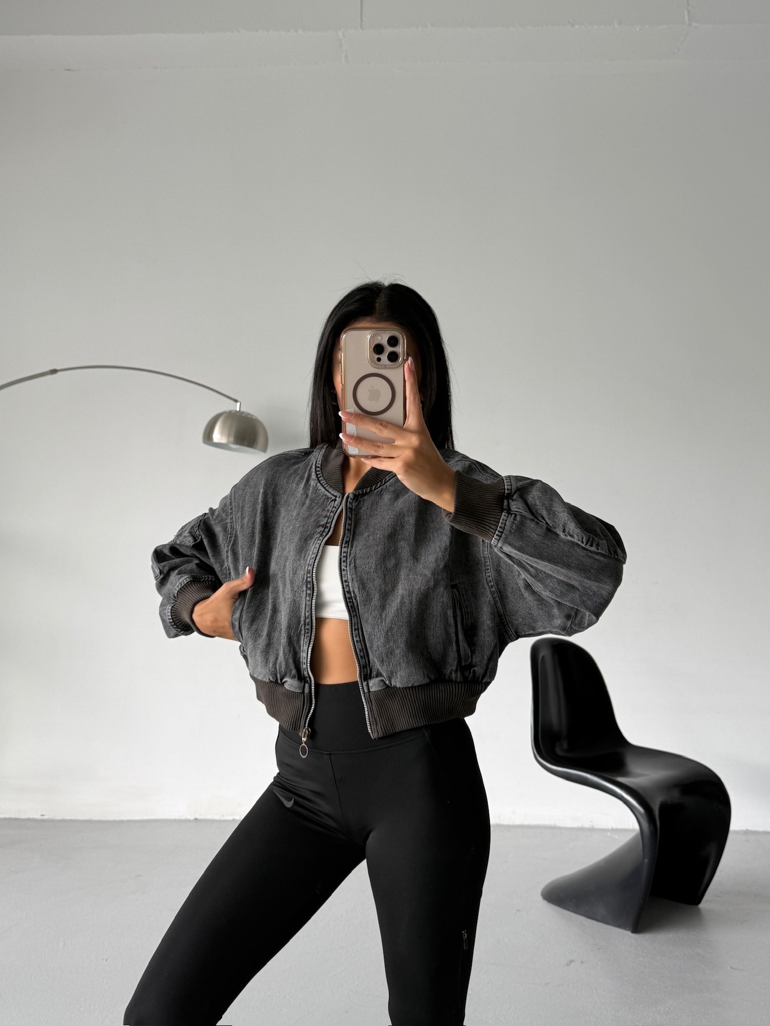 Vintage Yıkamalı Ceket