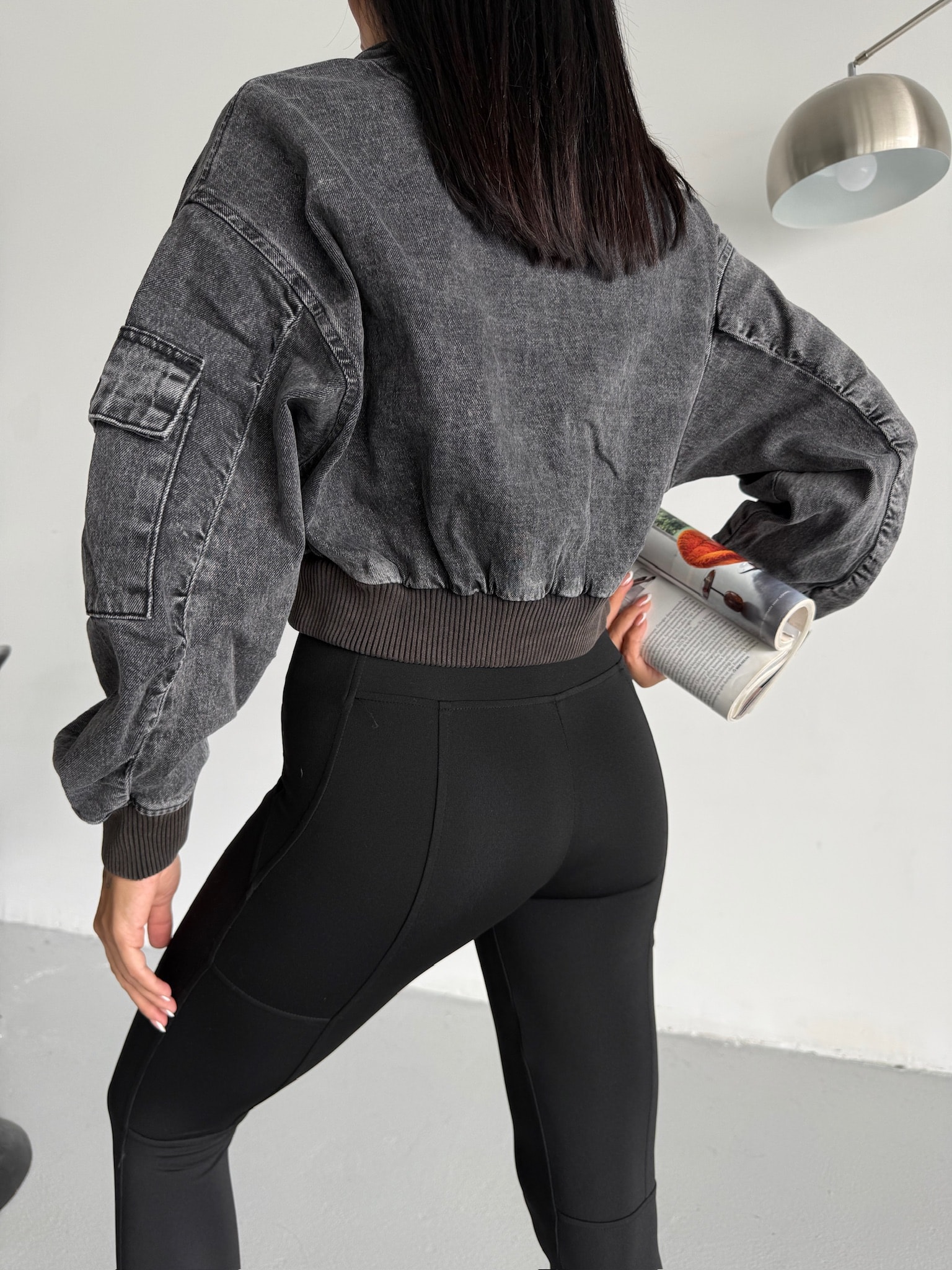 Vintage Yıkamalı Ceket