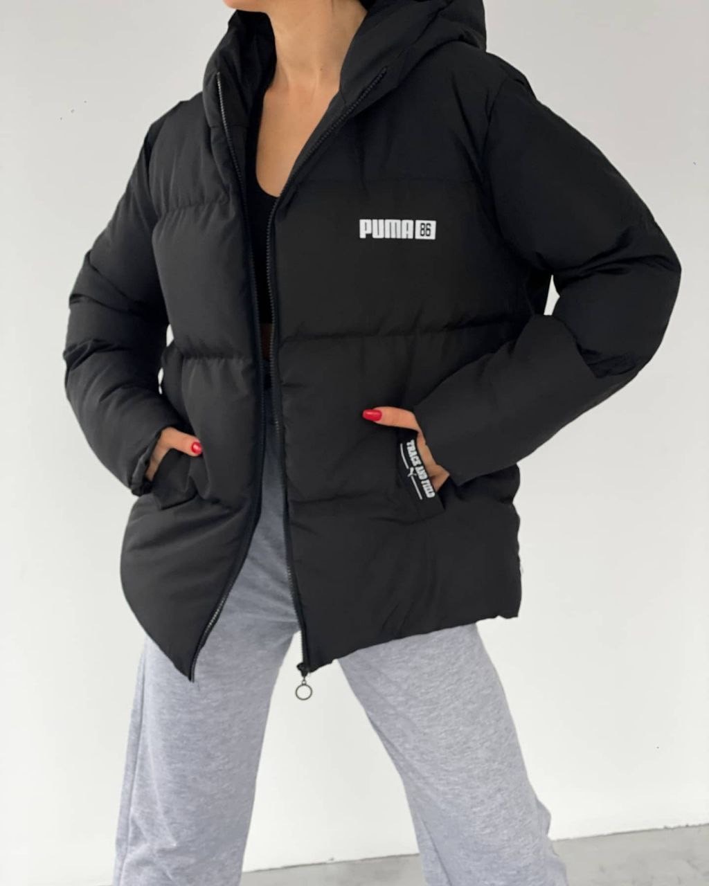 Track Oversize Puffer Mont